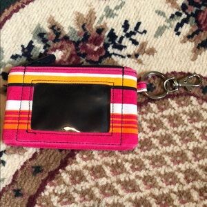 Colorful Striped ID Holder